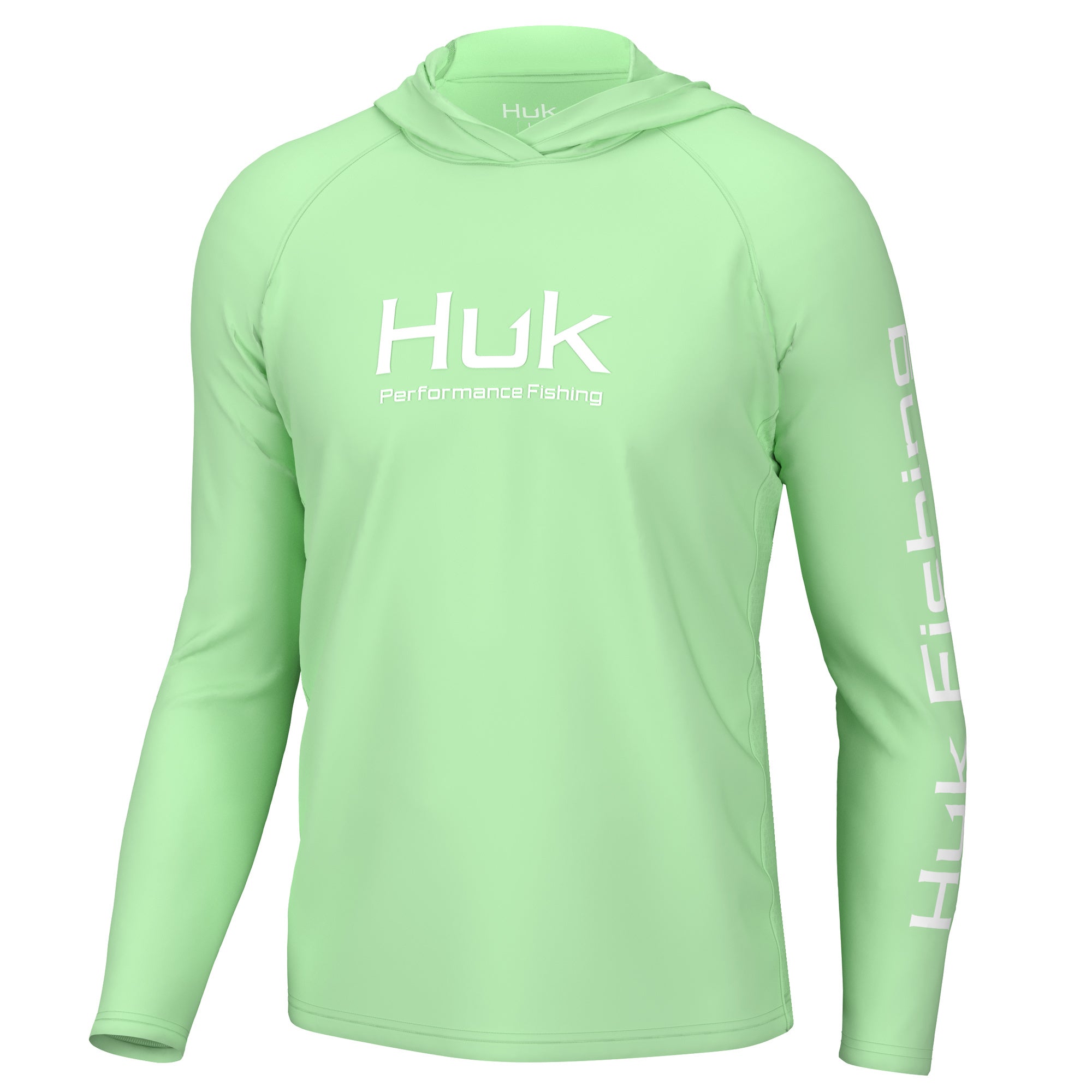 HUK Gear Men's Long Sleeve Crewneck Sweatshirt Fishing Shirt with UV  Protection