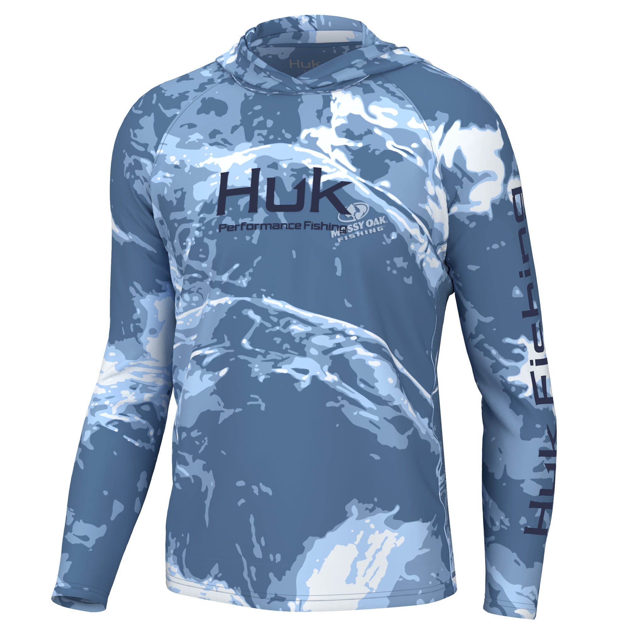 Huk Next Level 10.5 Mossy Oak Bottomland Shorts for Men - Mossy