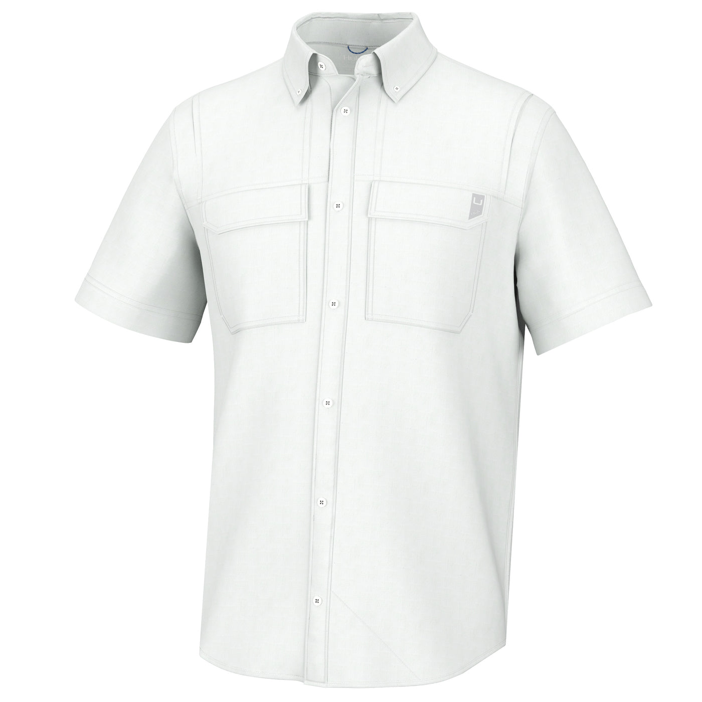 Huk Creekbed Short Sleeve Button-Down Shirt