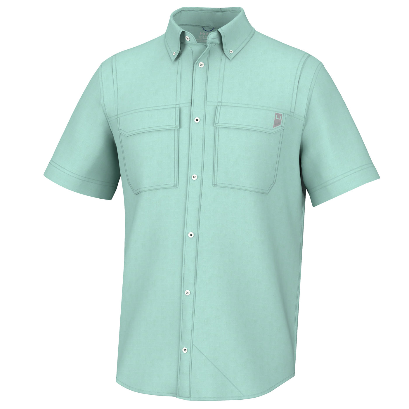Huk Creekbed Short Sleeve Button-Down Shirt