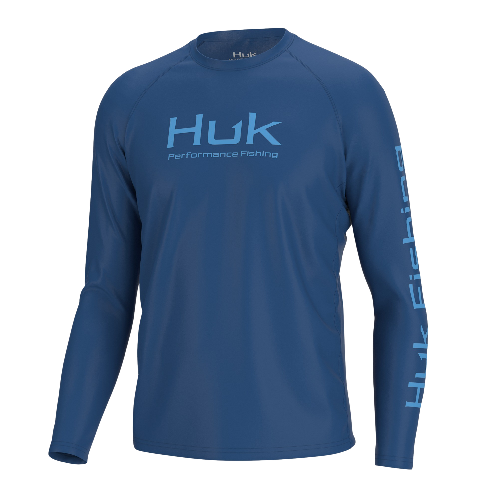 Boys' Huk Long Sleeve Pursuit Solid Shirt