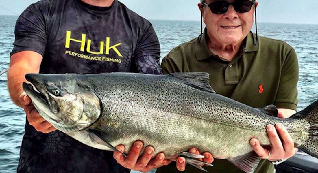 Great Lakes Salmon Fishing with Huk