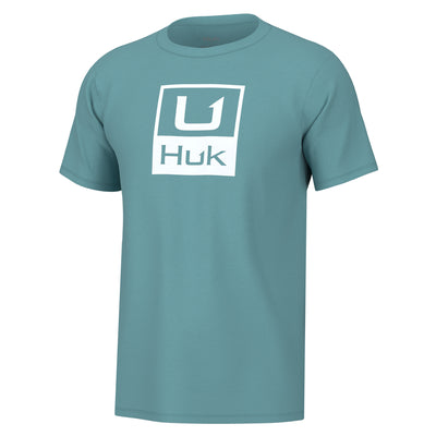 Huk Stacked Logo Tee