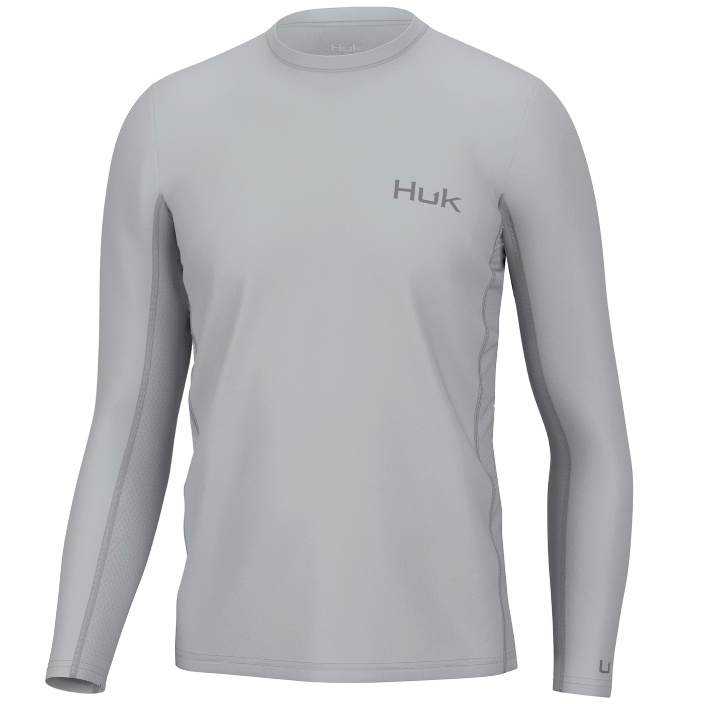 Huk Tall Leaves Pursuit Long-Sleeve Shirt for Ladies - Barely Pink - XL