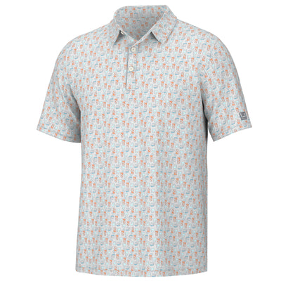 Huk Dolphin Cocktail Pursuit Polo