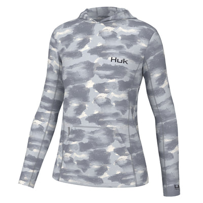 Huk Womens Coldfront Camden Pullover Hoodie