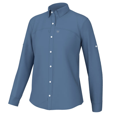 Huk Womens Tide Point Button-Down