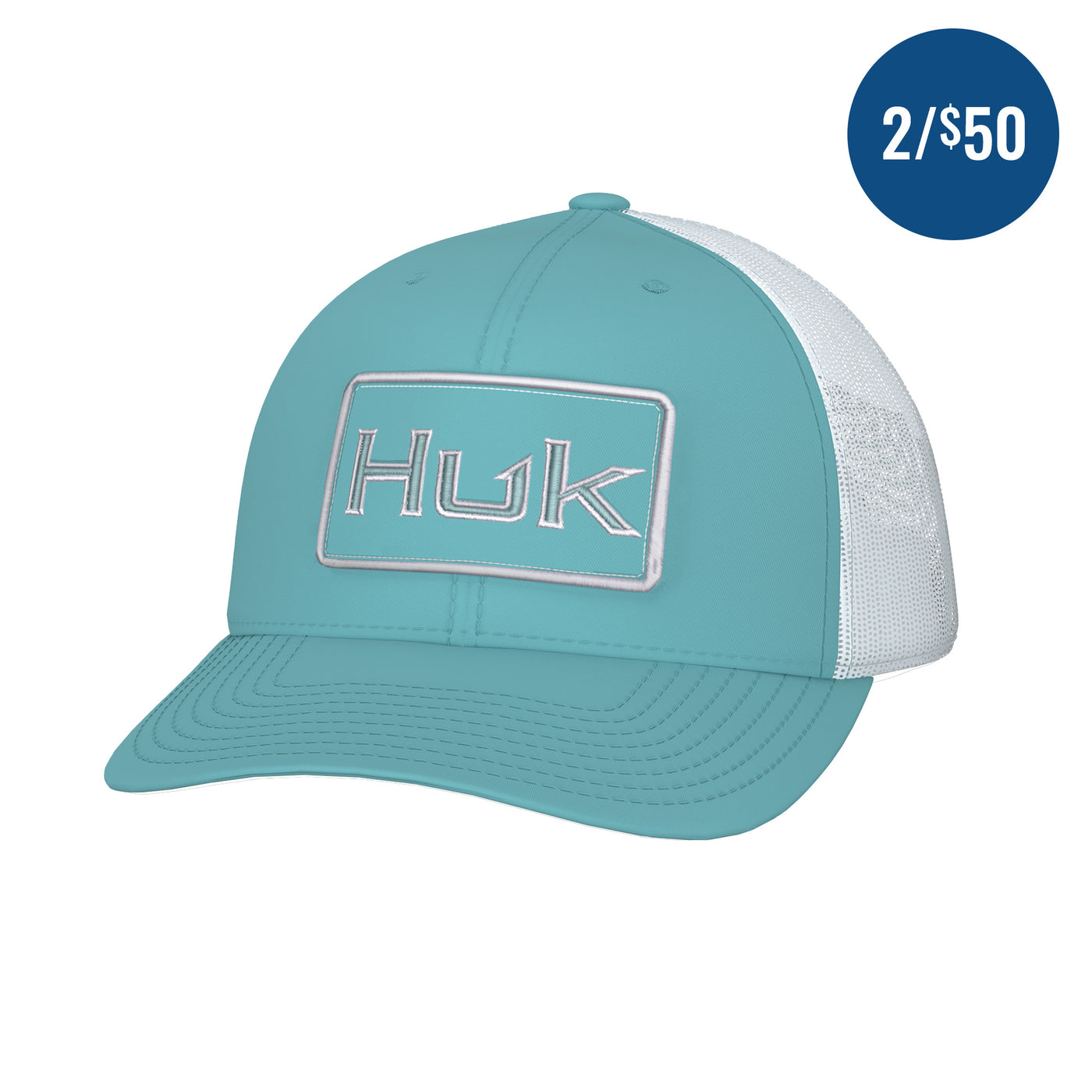 Huk Womens Bold Patch Trucker Hat