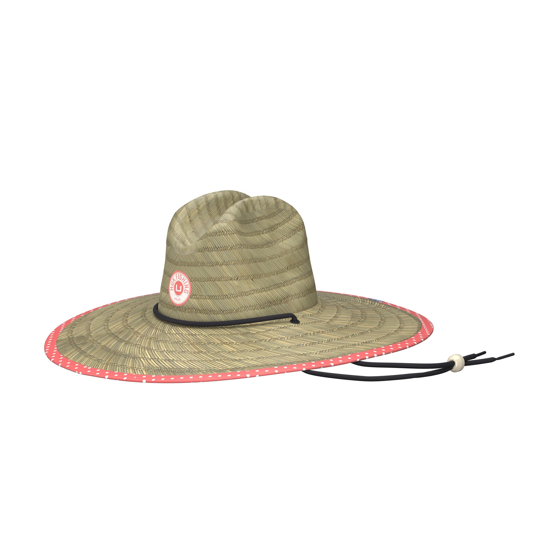 Huk Womens Huk and Dot Straw Hat – Huk Gear