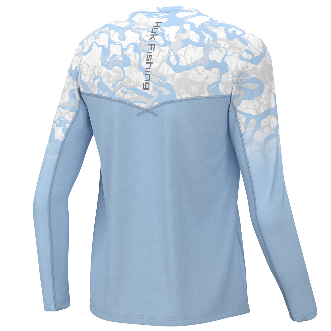 HUK Women's Pursuit Solid Long Sleeve, Fishing Shirt, Coral Reef, S :  : Fashion