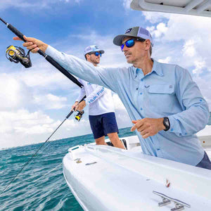 Men's Fishing Gear on Sale - Tops, Bottoms & Headwear