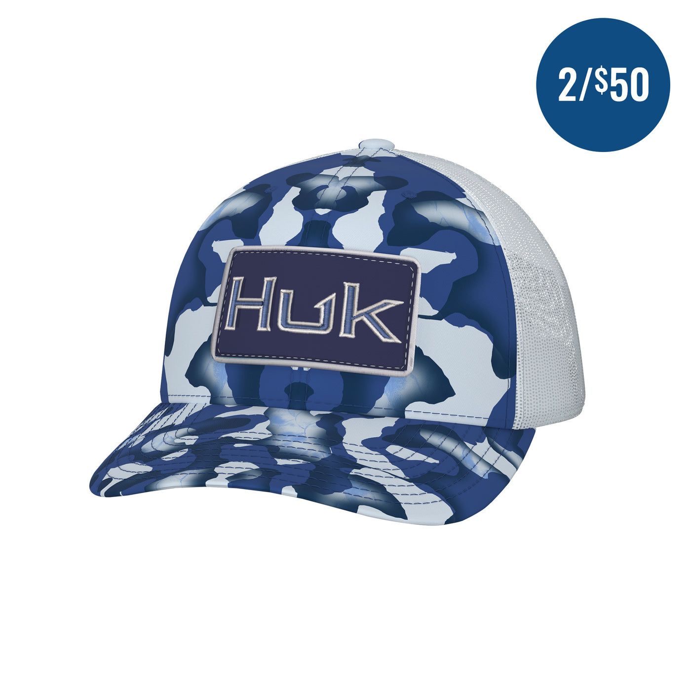 Huk KC Phantom Scales Trucker Hat