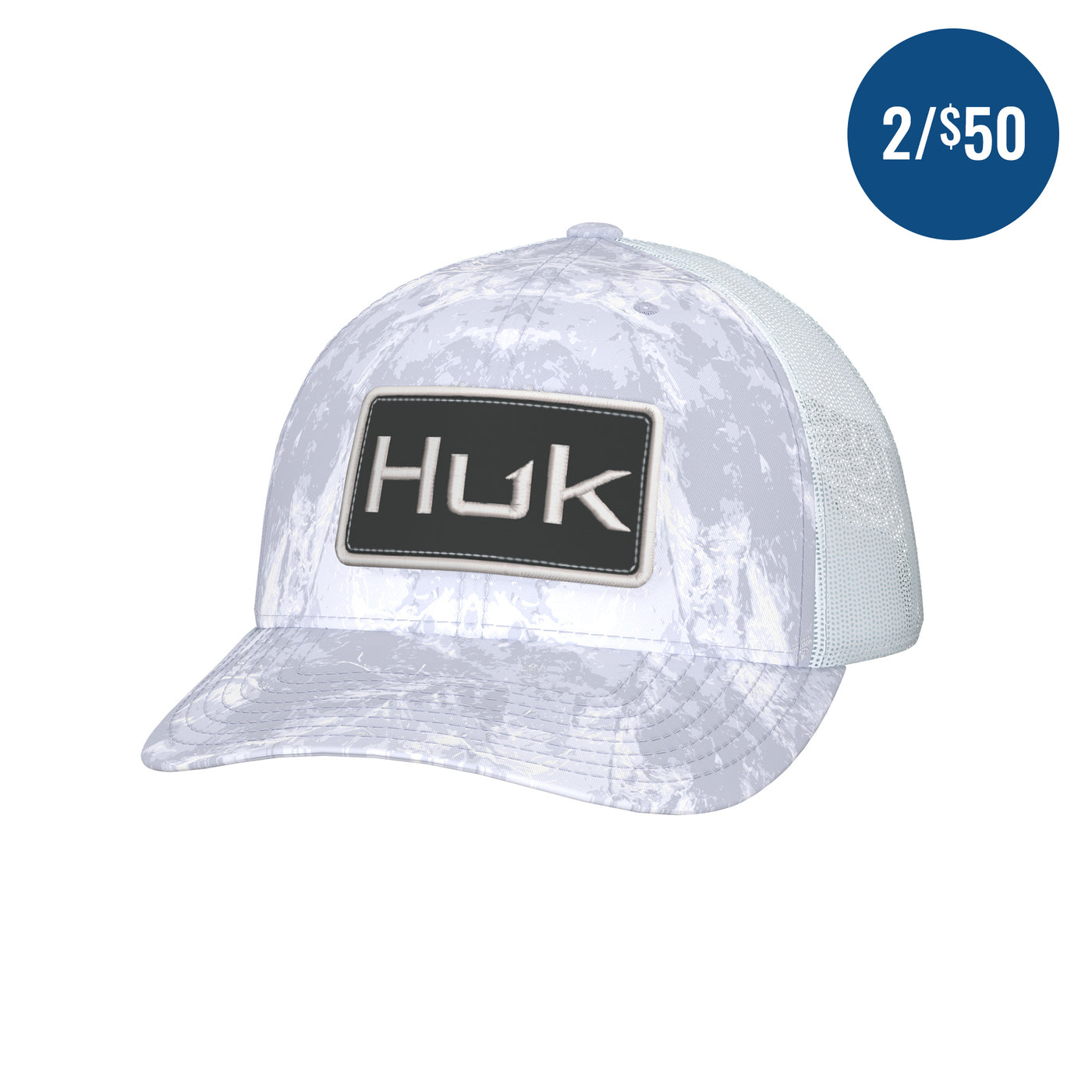 Huk Mossy Oak Trucker Hat
