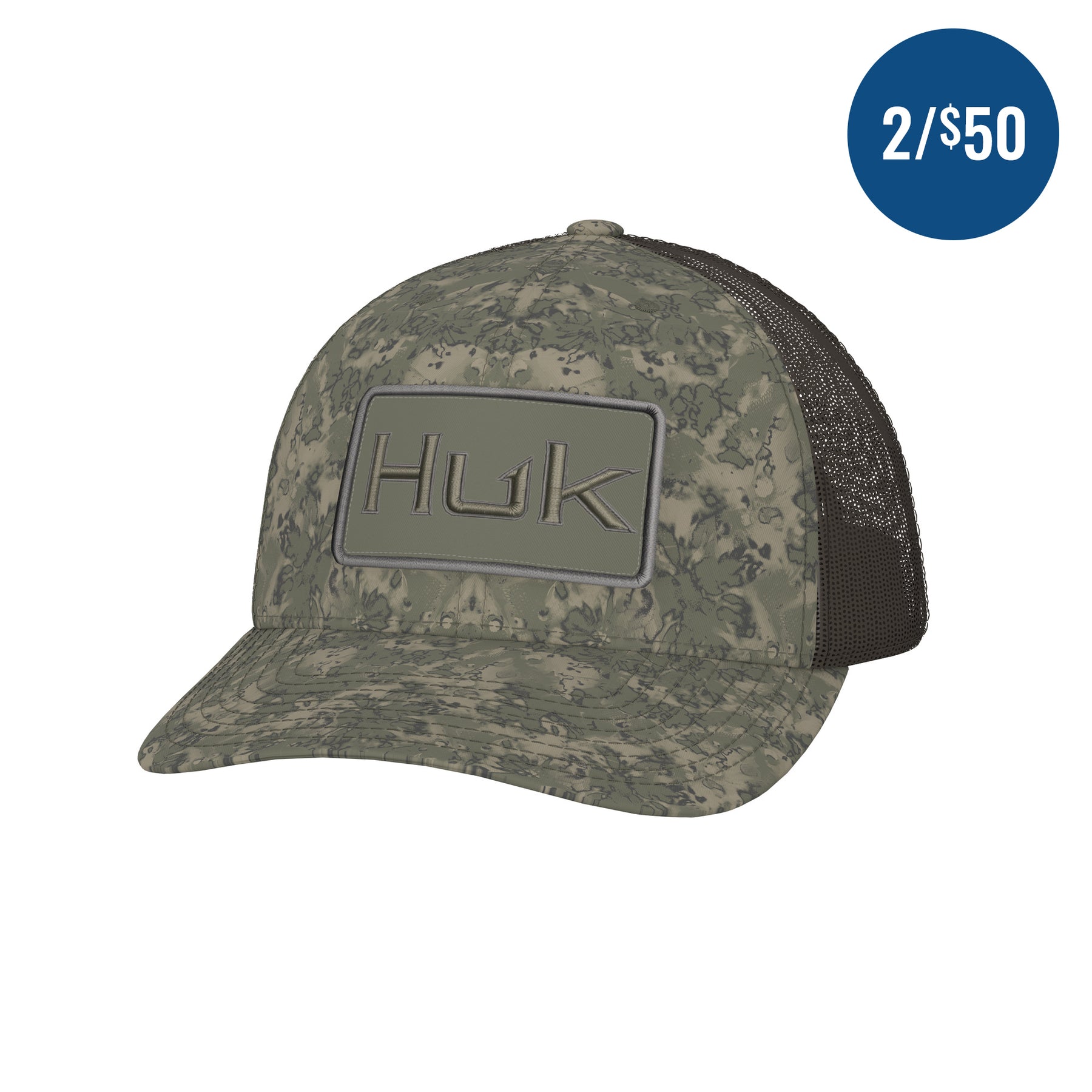 Huk Fin Flats Camo Trucker – Huk Gear