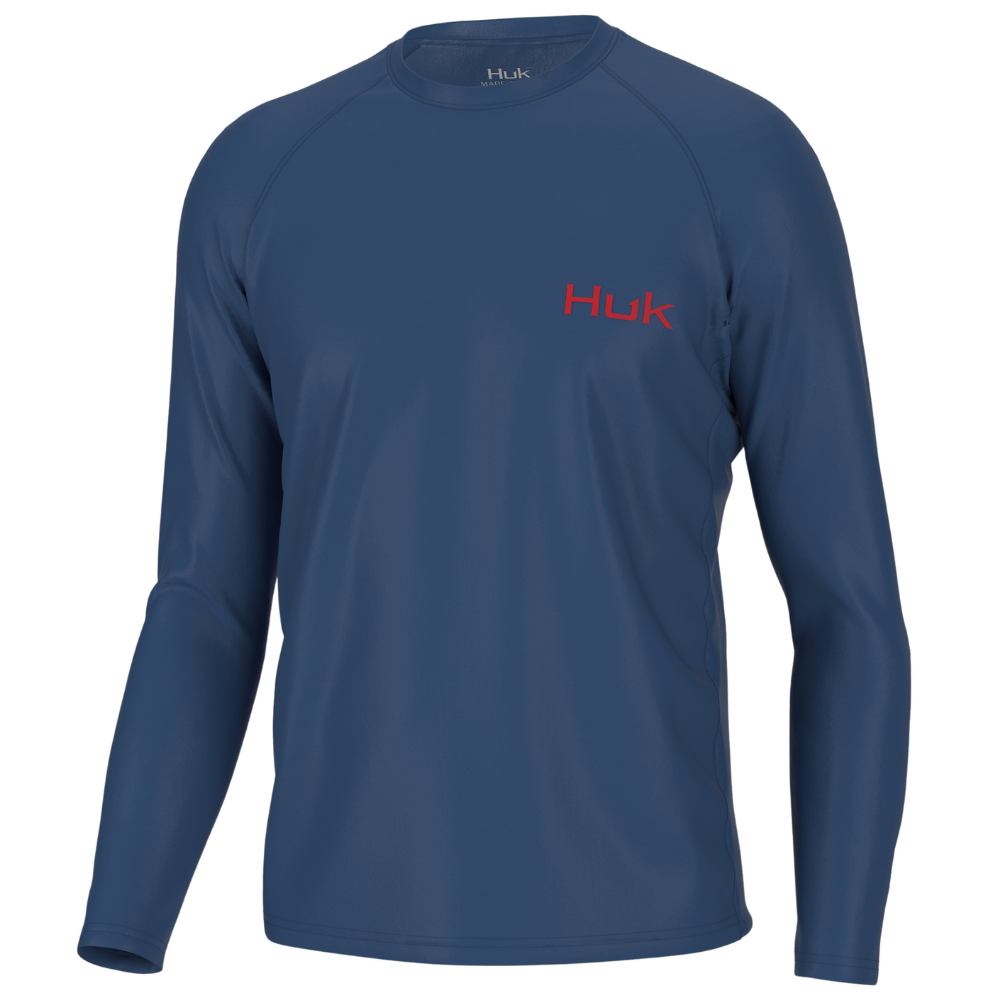 HUK Pursuit Crew Fin Flats Long Sleeve Shirt H1200491- CHOOSE YOUR COLOR  AND SIZE!