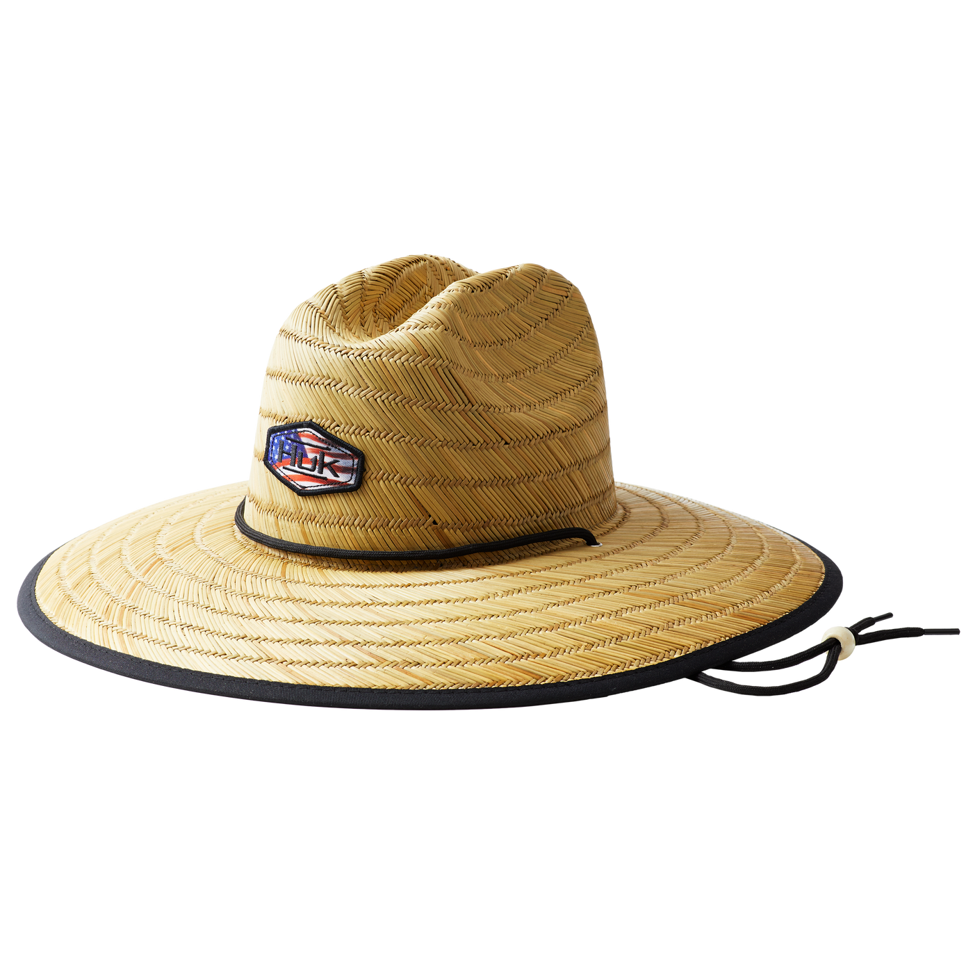 Huk Camo Patch Straw Hat